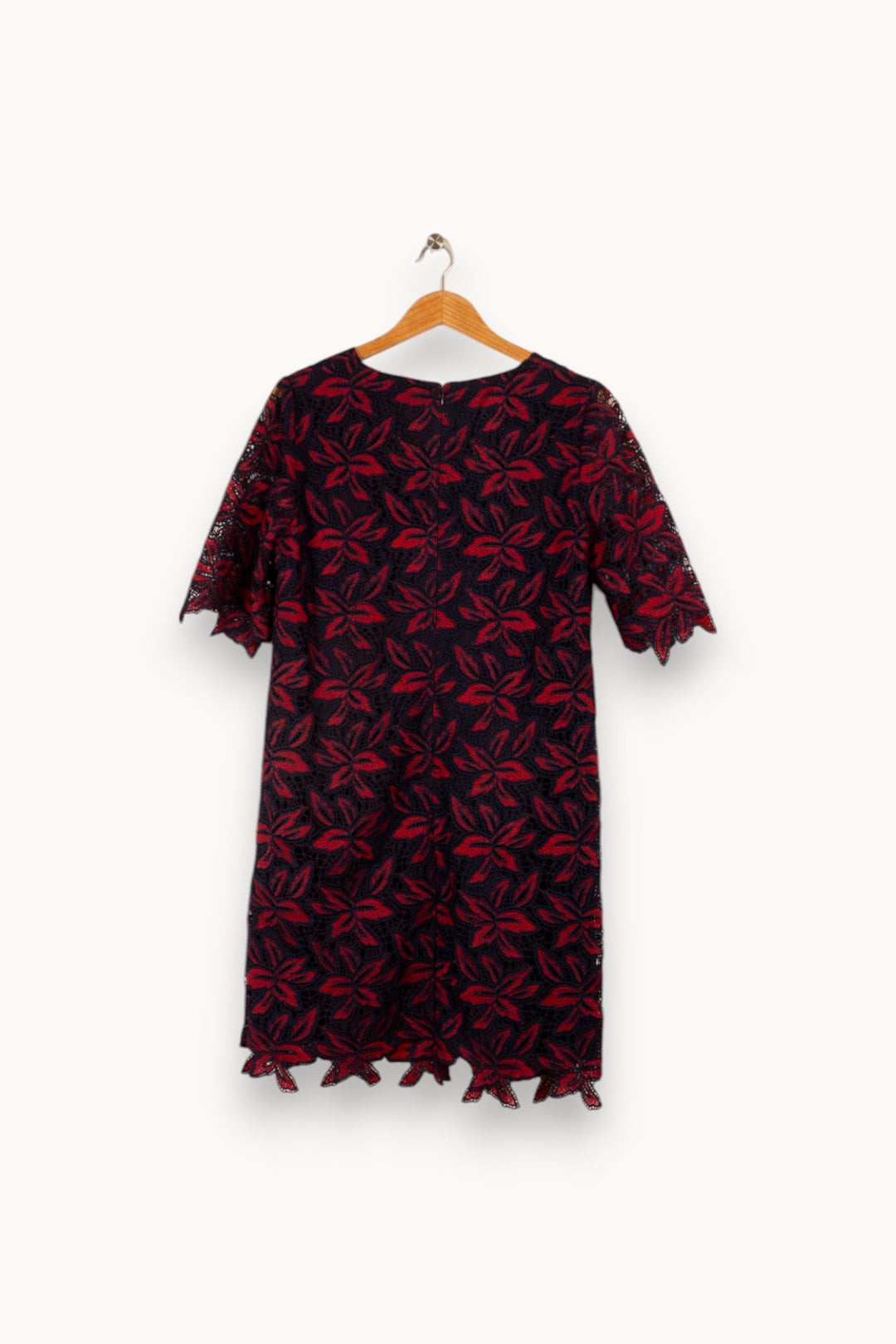 Robe bleue et rouge - Taille XL/42