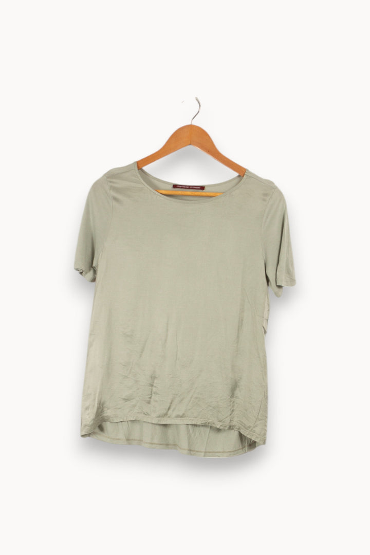 T-shirt vert Comptoir des Cotonniers - Taille M/38