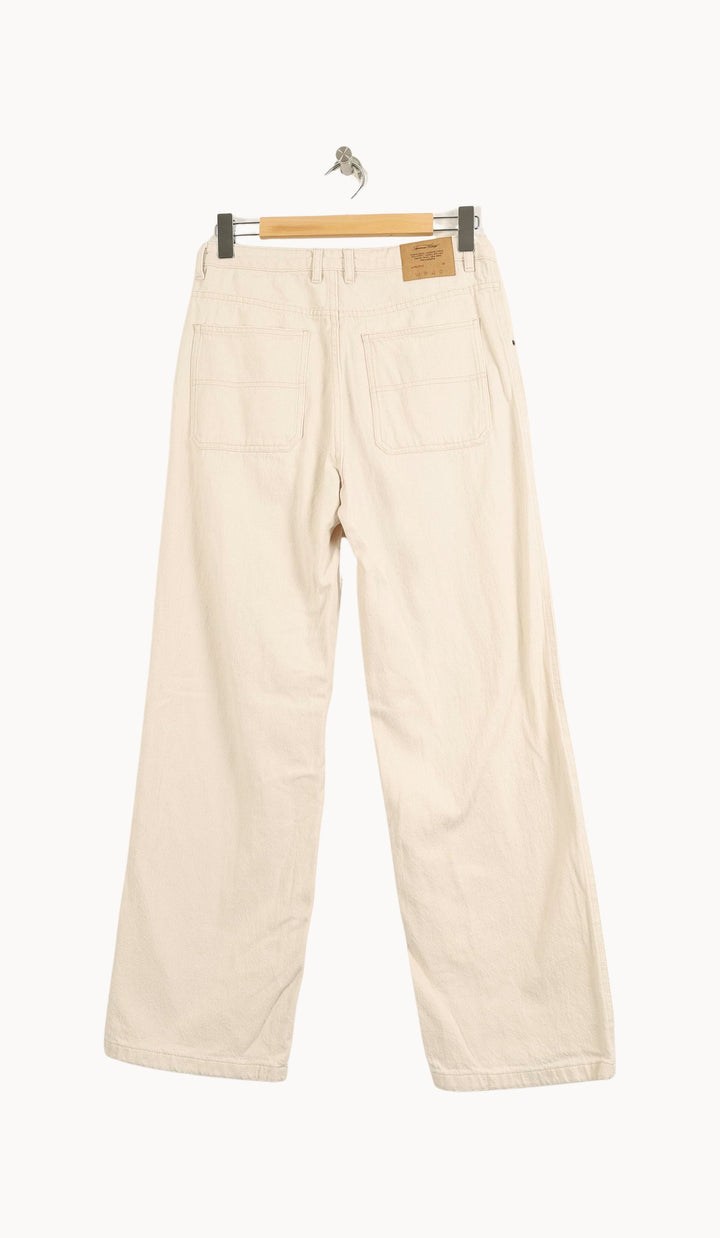 Jean Beige - Taille L/40 de la marque American Vintage | PARAD16129 - Vendu par Paradigme - Image 4
