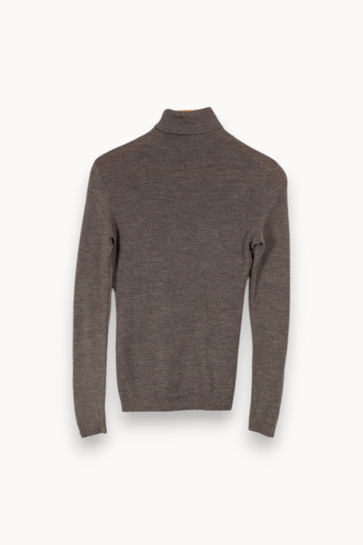 Sweat gris à col roulé - Taille M/38