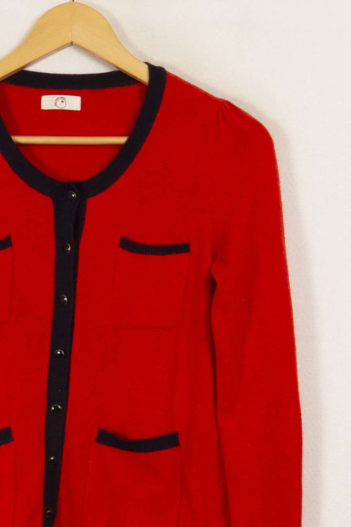 Cardigan rouge - Taille S/36