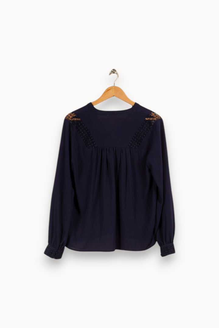 Blouse bleue foncée - Taille L/40