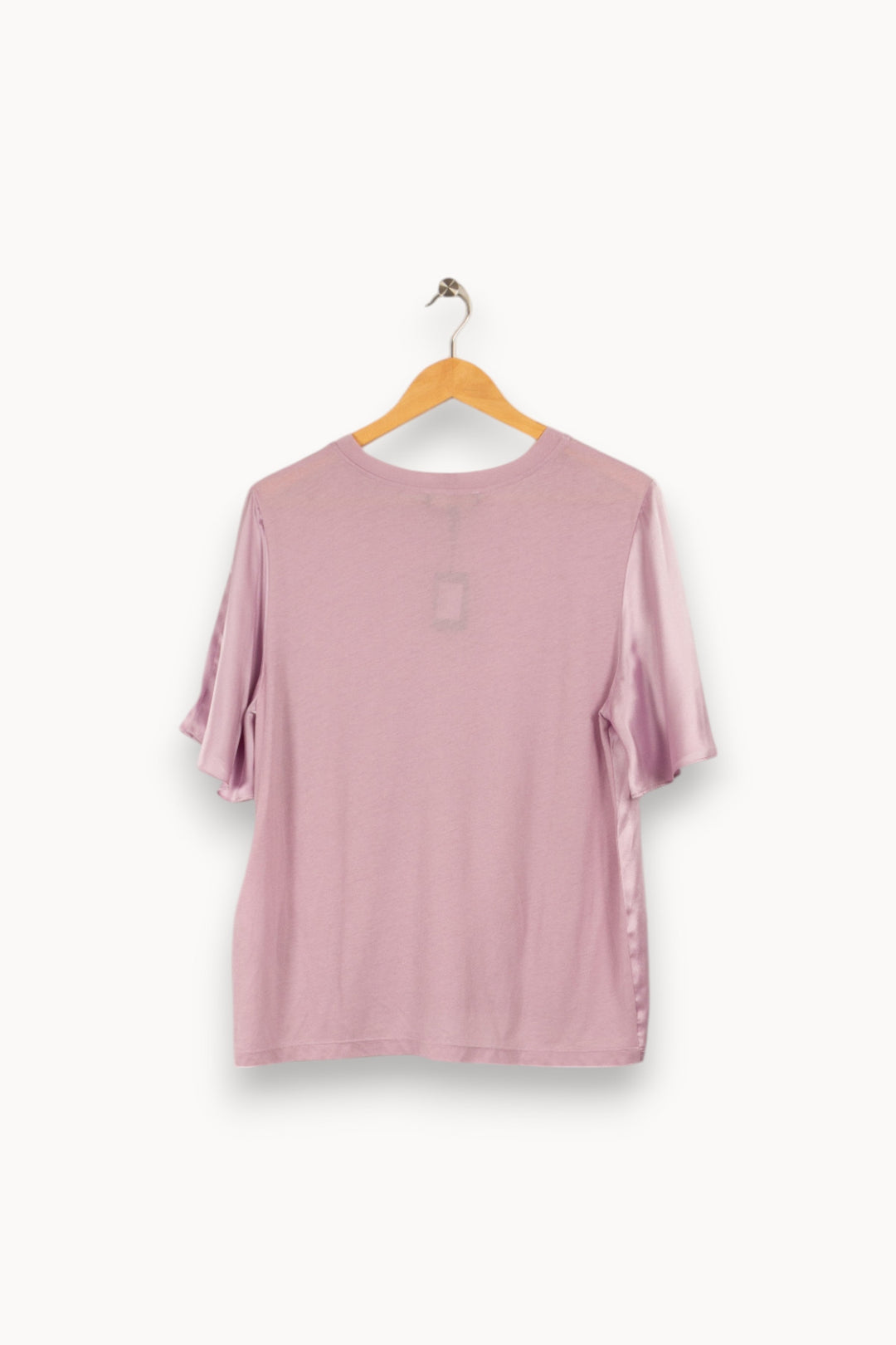 T-shirt violet satiné - Taille L/40