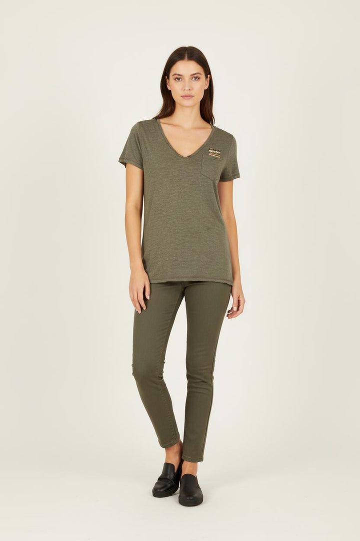 T-shirt vert - Taille M/38