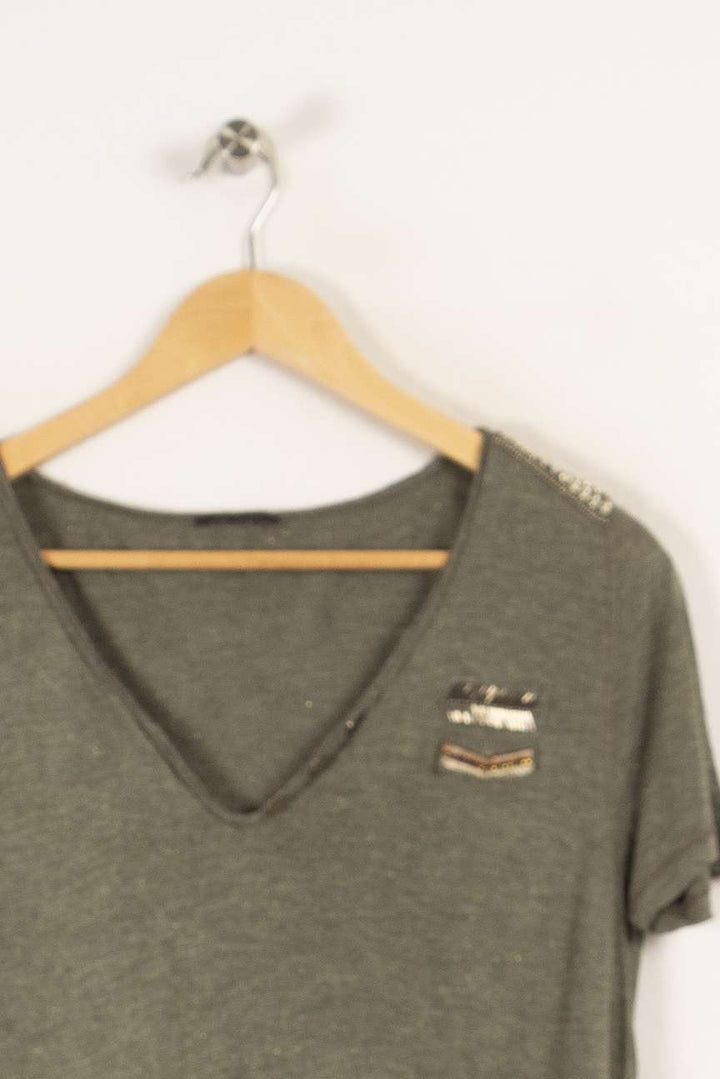 T-shirt vert - Taille M/38
