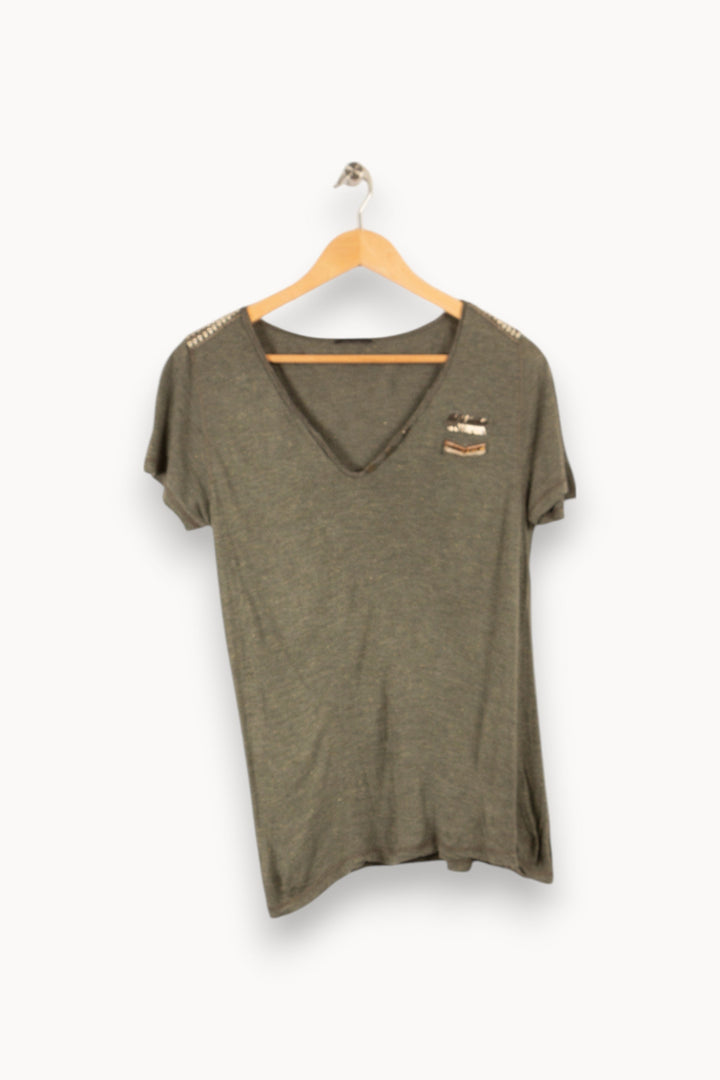 T-shirt vert - Taille M/38