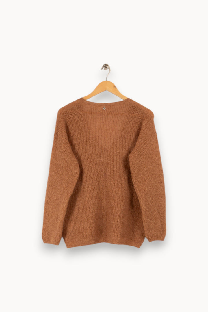Pull en maille marron - Taille M/38