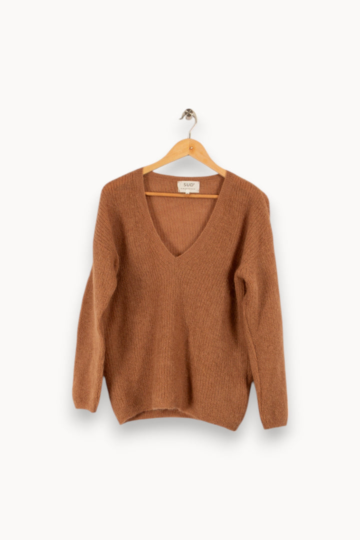 Pull en maille marron - Taille M/38