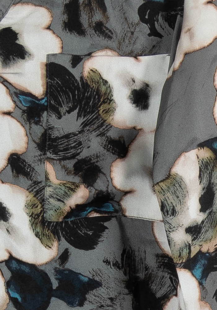 Blouse Grise et Blanche - Taille M/38 de la marque One Step | PARAD16214 - Vendu par Paradigme - Image 3