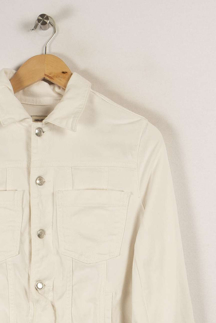 Veste en jean blanche - Taille L/40
