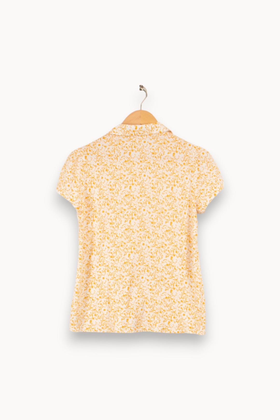 Chemise jaune et blanche - Taille XS/34