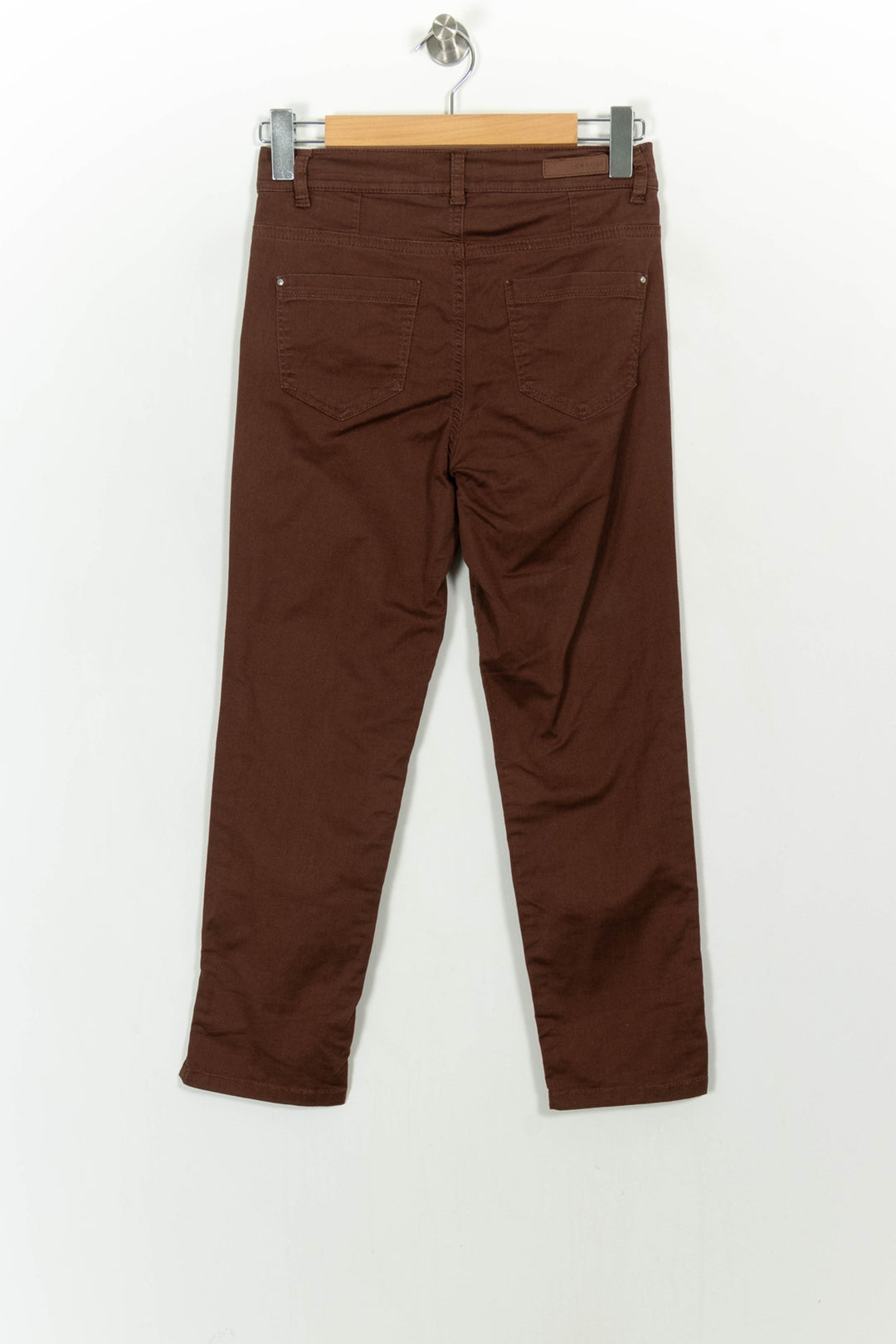 Jean Marron - Taille M/38 de la marque Caroll | PARAD16247 - Vendu par Paradigme - Image 4