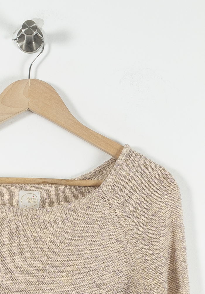 Pull Beige - Taille S/36 de la marque Des petits hauts | PARAD16253 - Vendu par Paradigme - Image 3