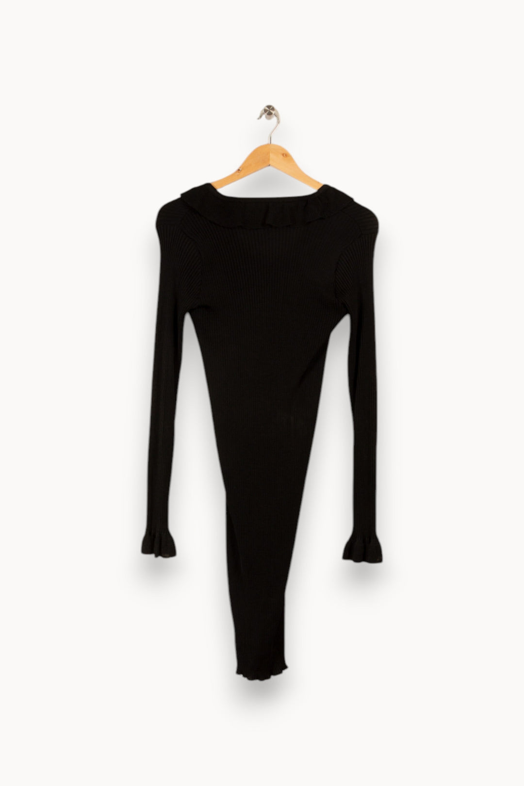 Robe longue en maille noire - Taille M/38