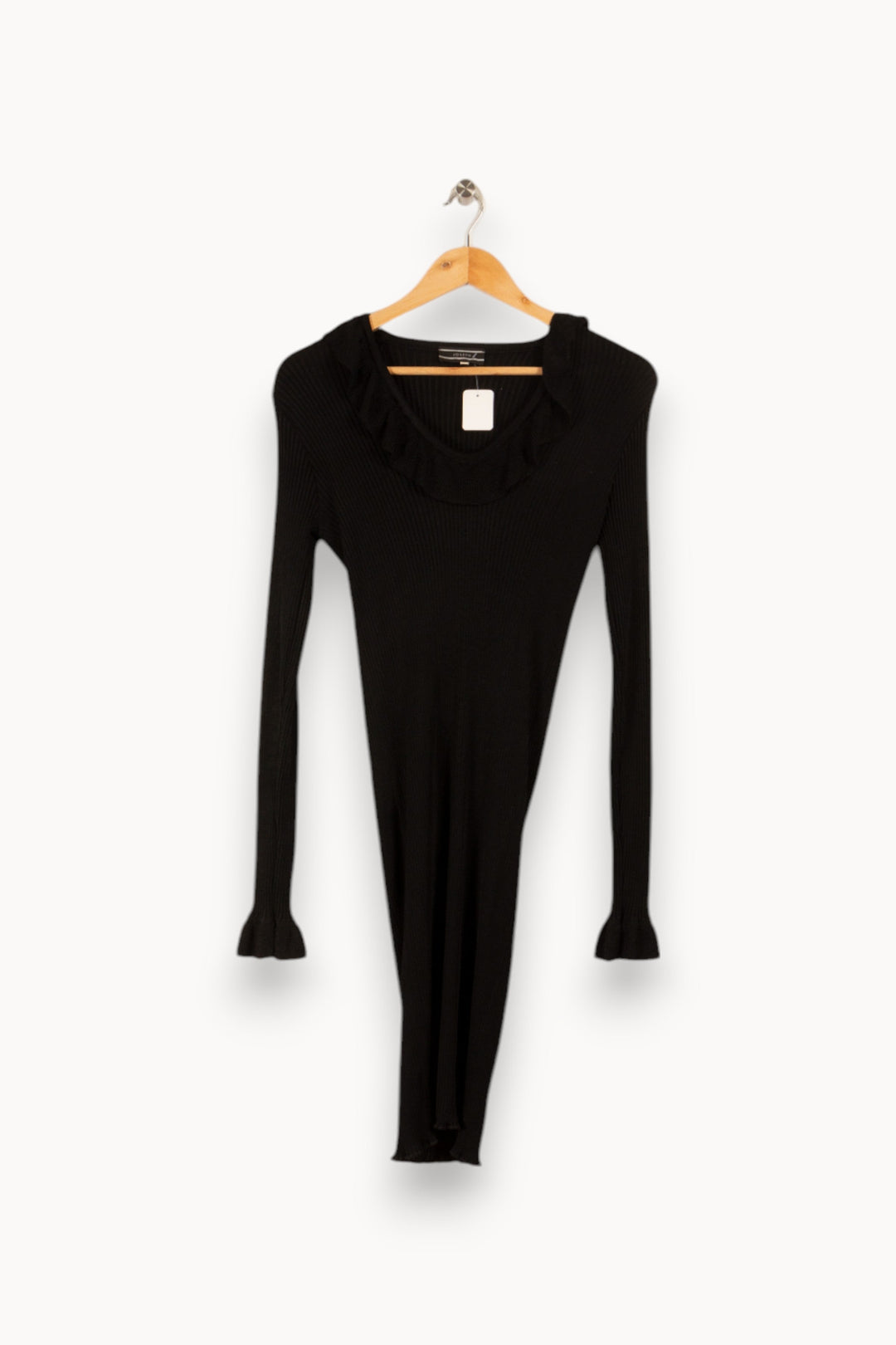 Robe longue en maille noire - Taille M/38