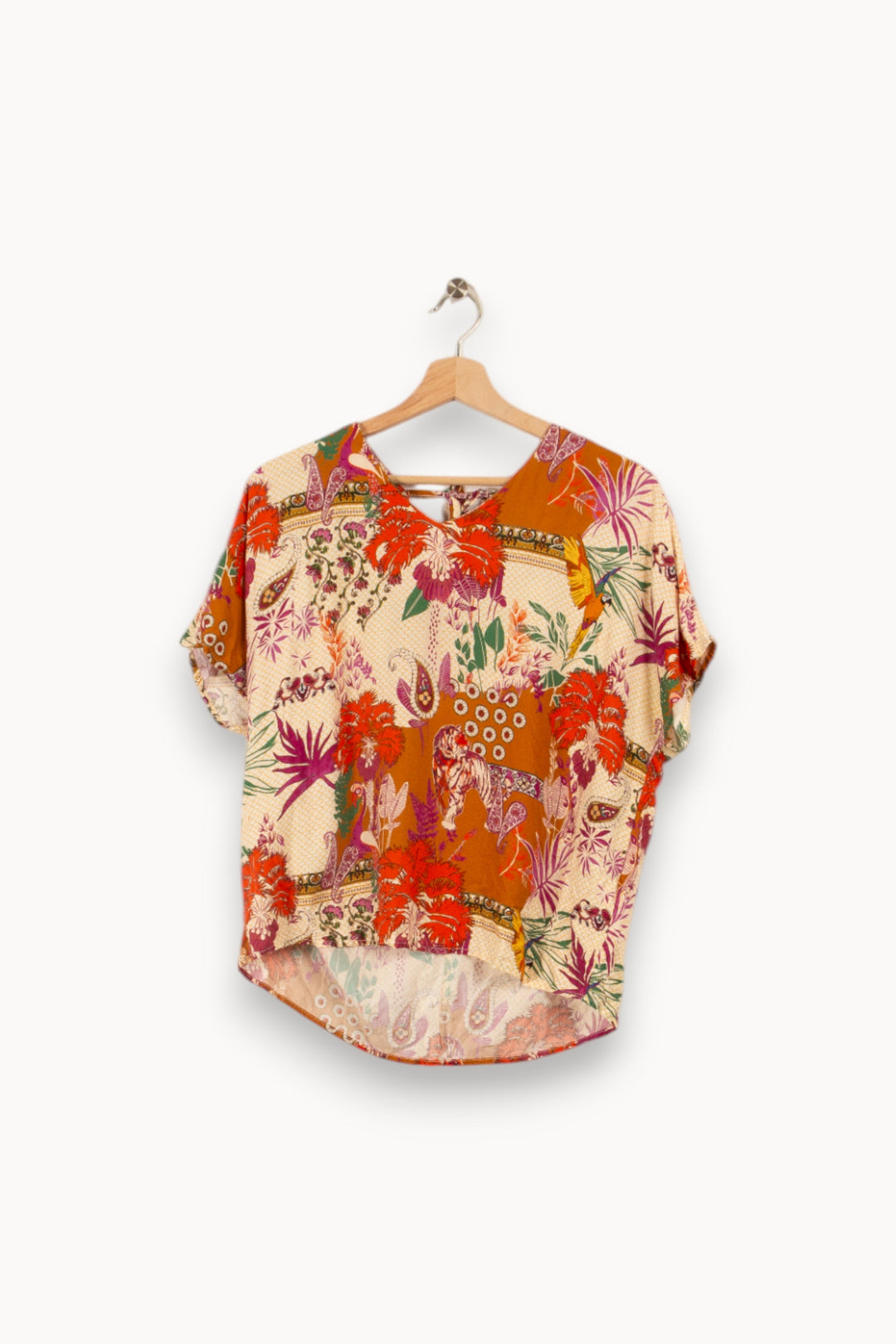 Blouse multicolore - Taille S/36