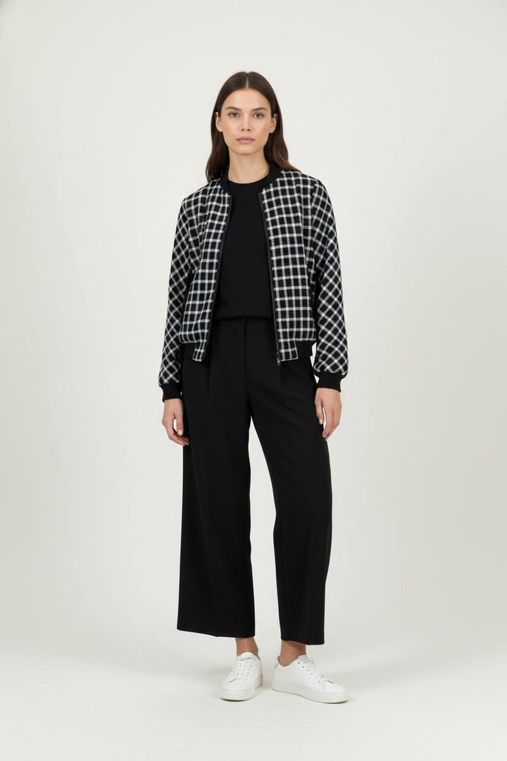 Blouson Noir et Blanc - Taille S/36 de la marque Maje | PARAD16266 - Vendu par Paradigme - Image 1