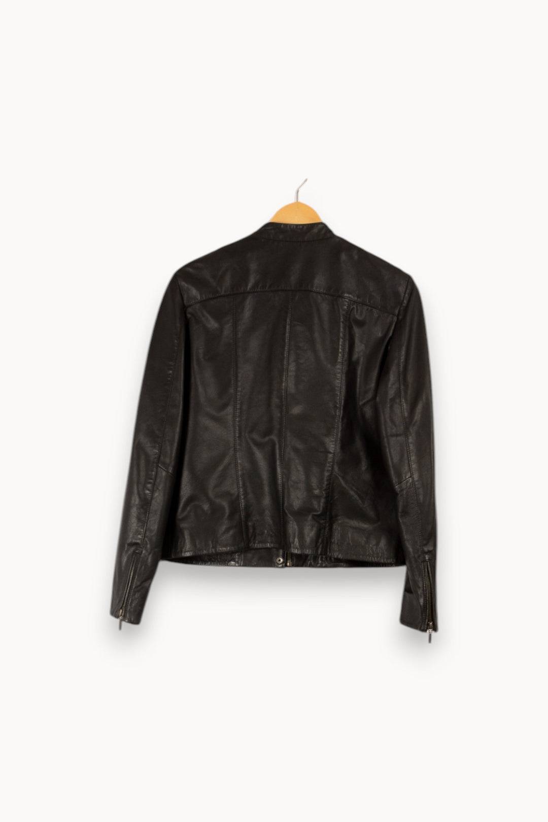 Veste en cuir noir - Taille L/40