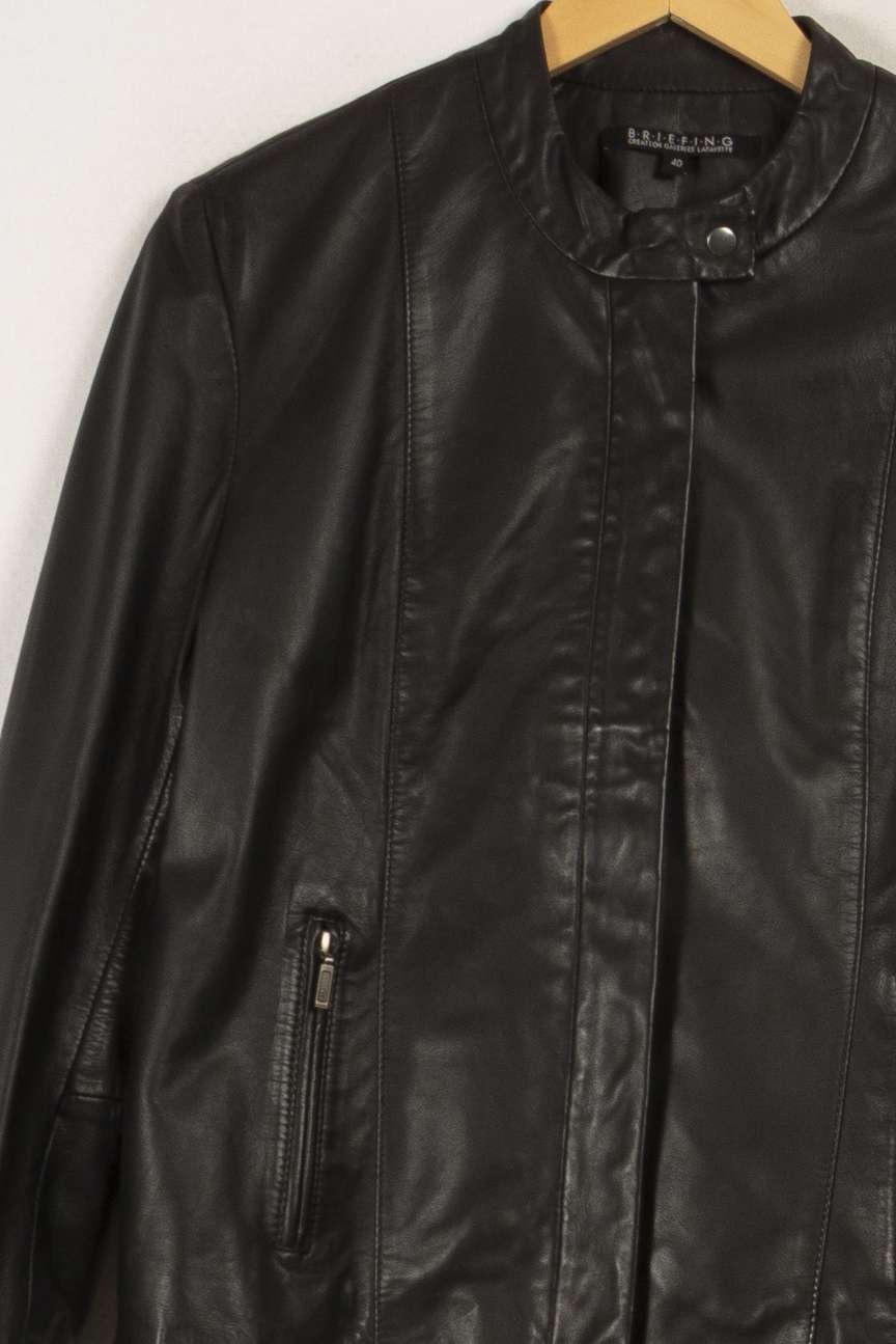 Veste en cuir noir - Taille L/40