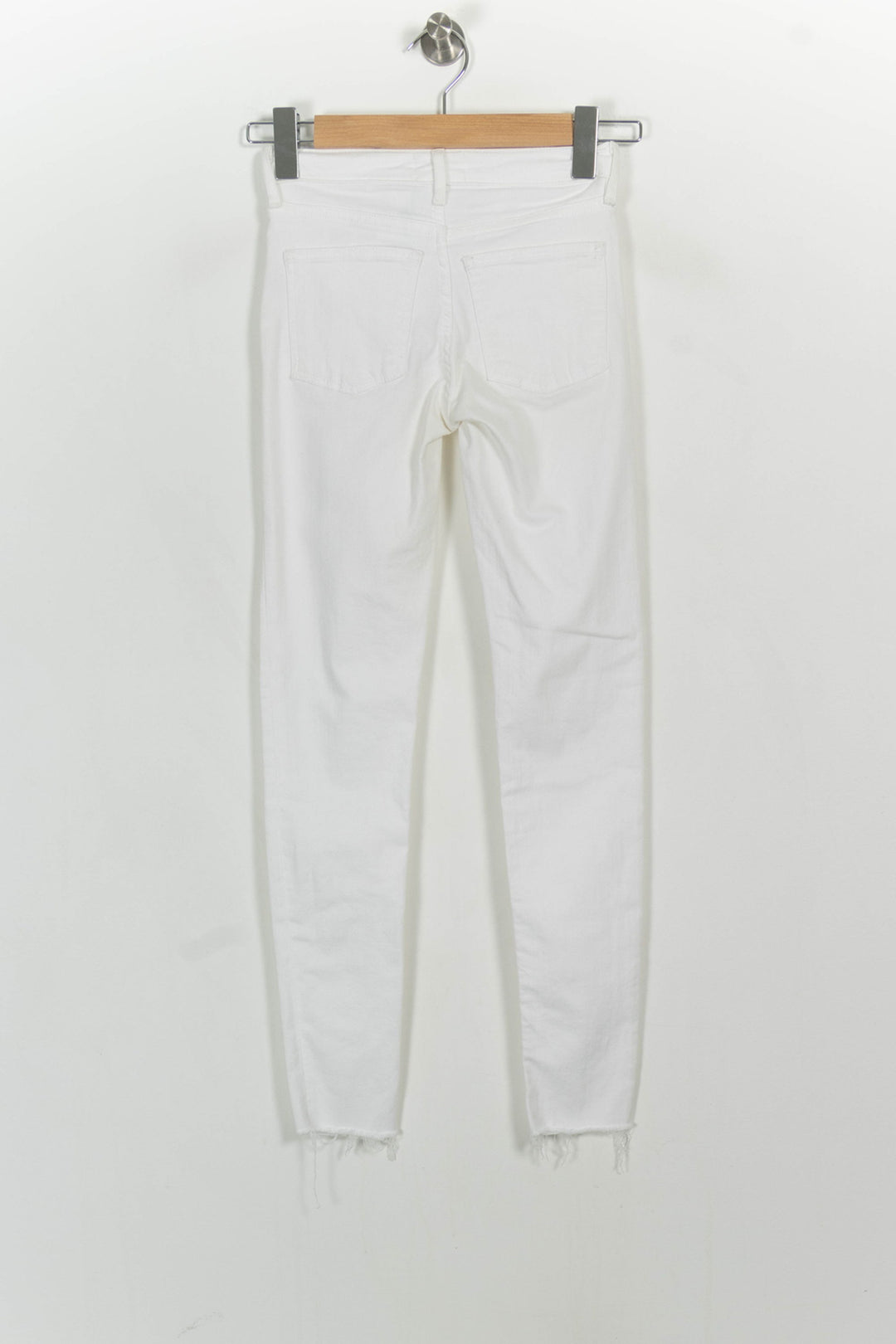 Jean Slim Blanc - Taille XS/34 de la marque Acne Studios | PARAD16283 - Vendu par Paradigme - Image 4