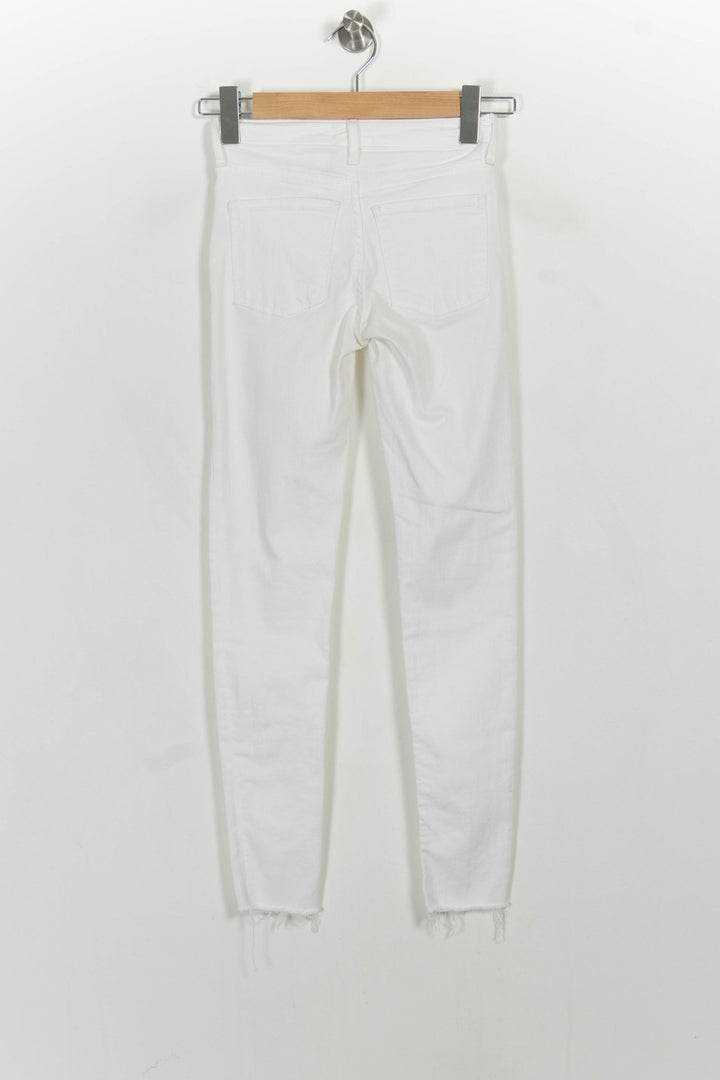 Jean Slim Blanc - Taille XS/34 de la marque Acne Studios | PARAD16283 - Vendu par Paradigme - Image 4
