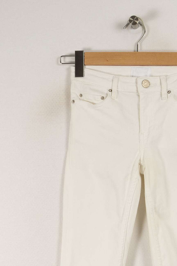 Jean blanc - Taille XS/34