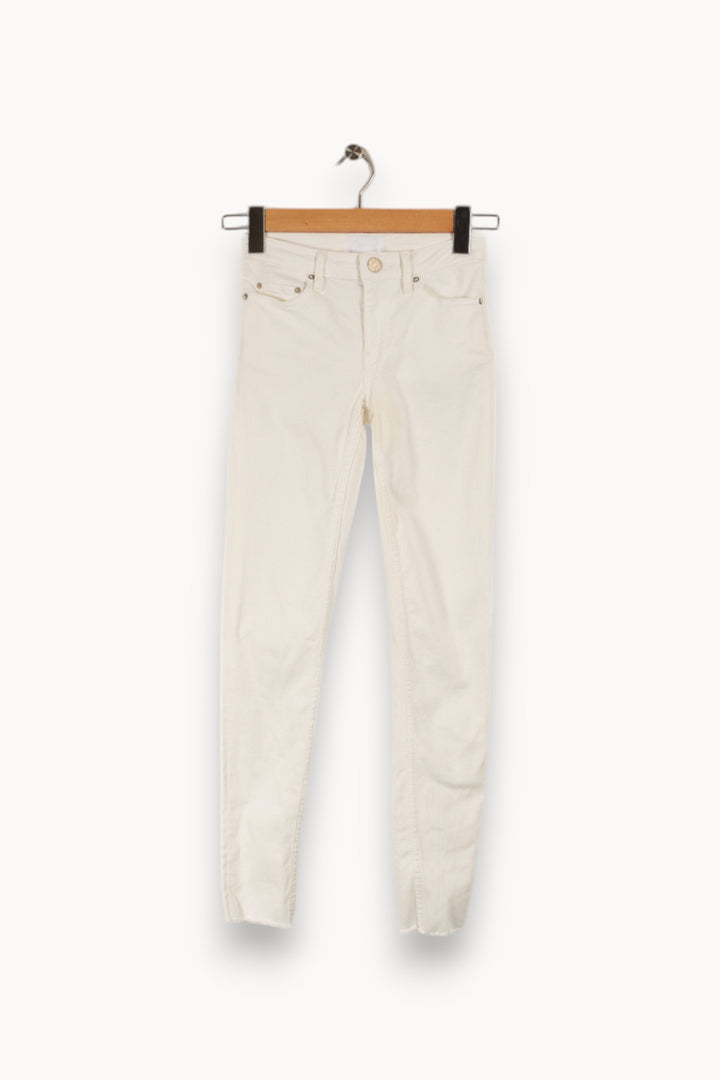Jean blanc - Taille XS/34