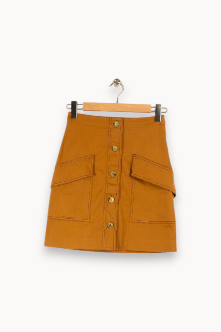 Jupe marron - Taille XS/34