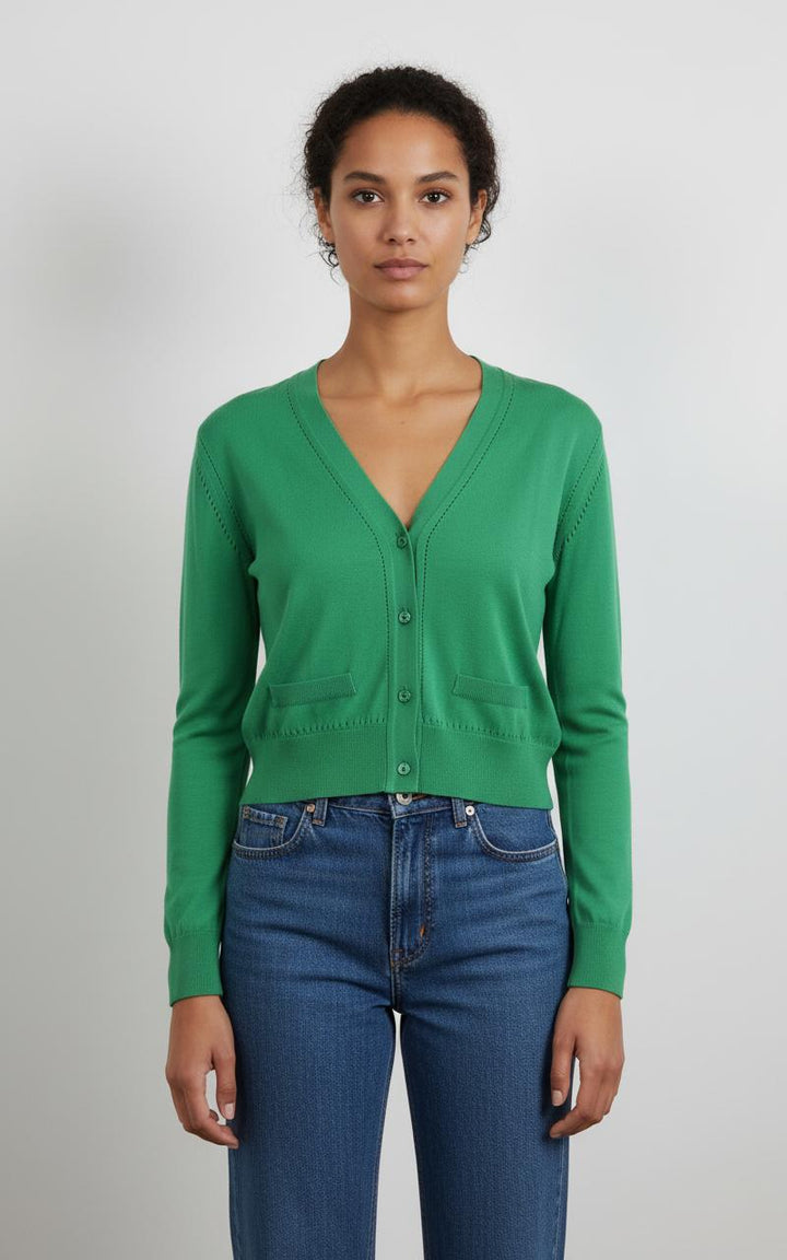 Cardigan Vert - Taille S/36