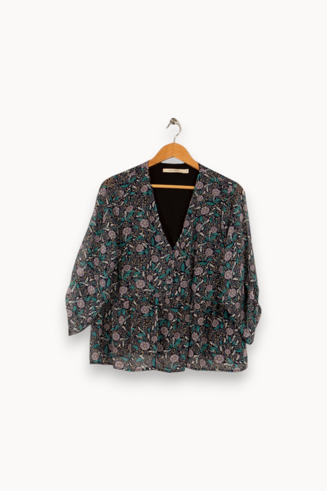 Blouse multicolore à motifs - Taille XXL/44