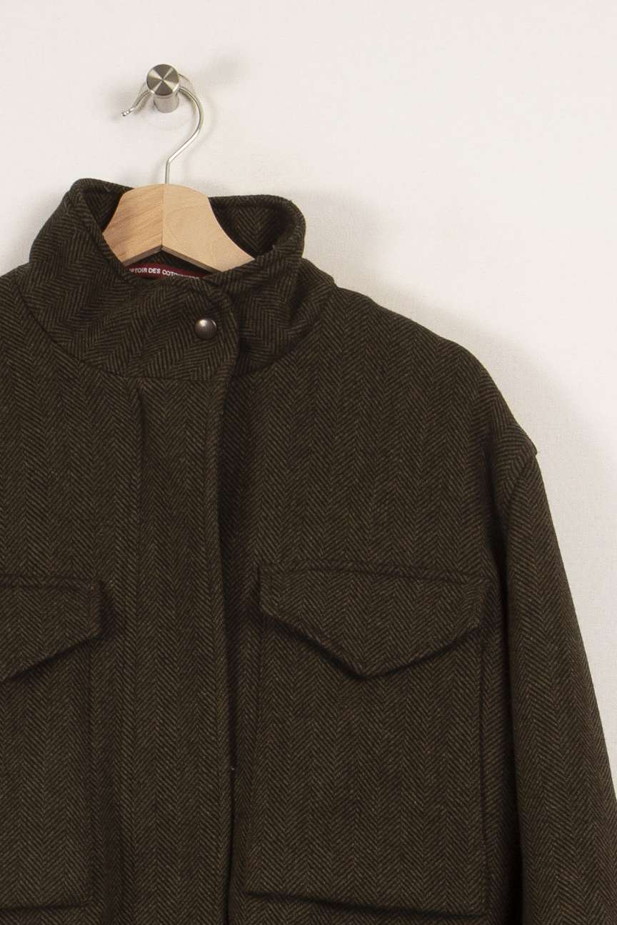 Manteau vert - Taille S/36