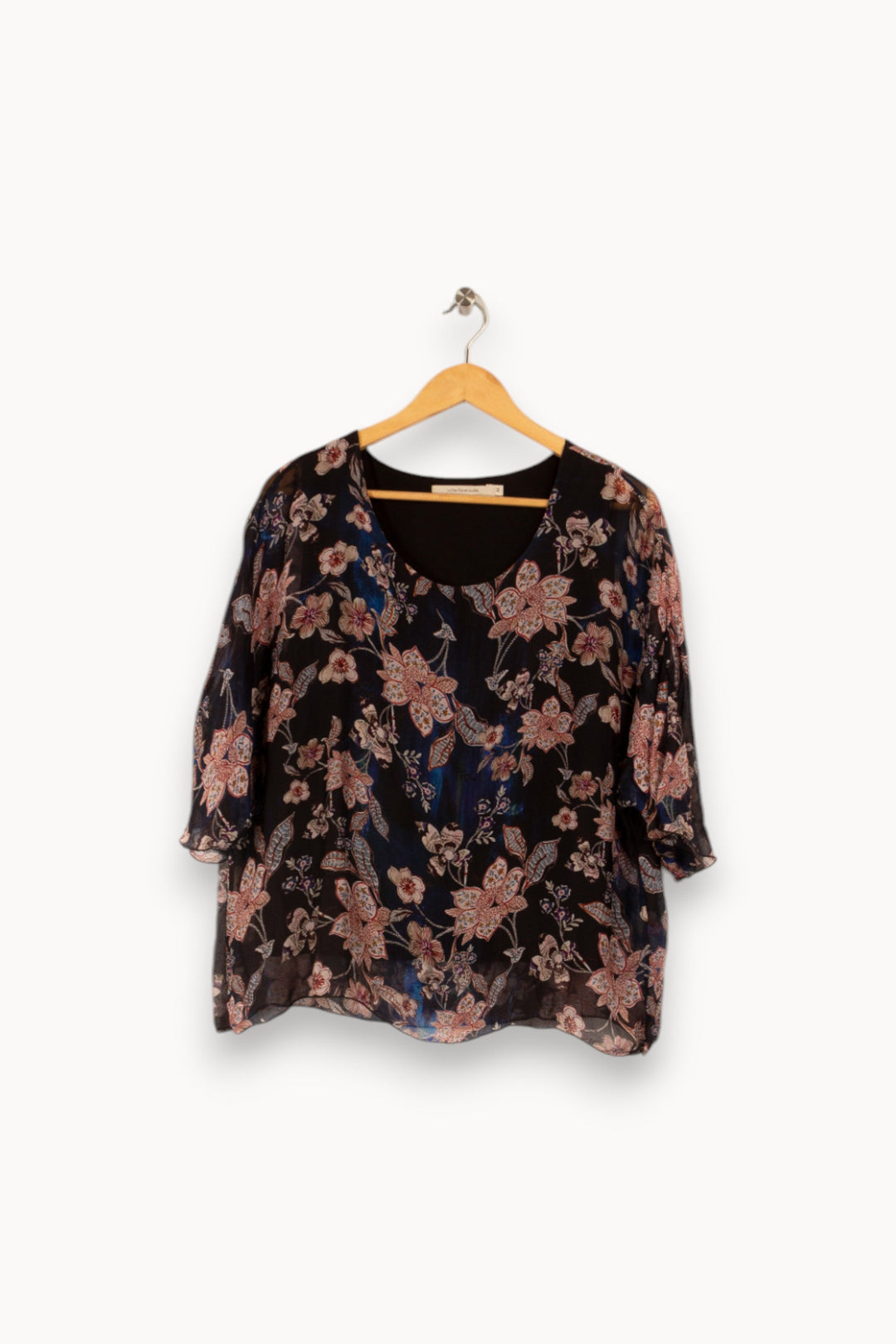 Blouse multicolore à motifs - Taille XXL/44