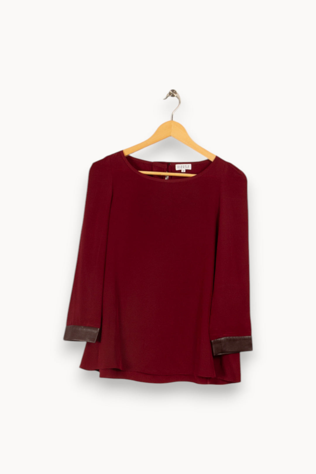 Blouse bordeaux - Taille S/36