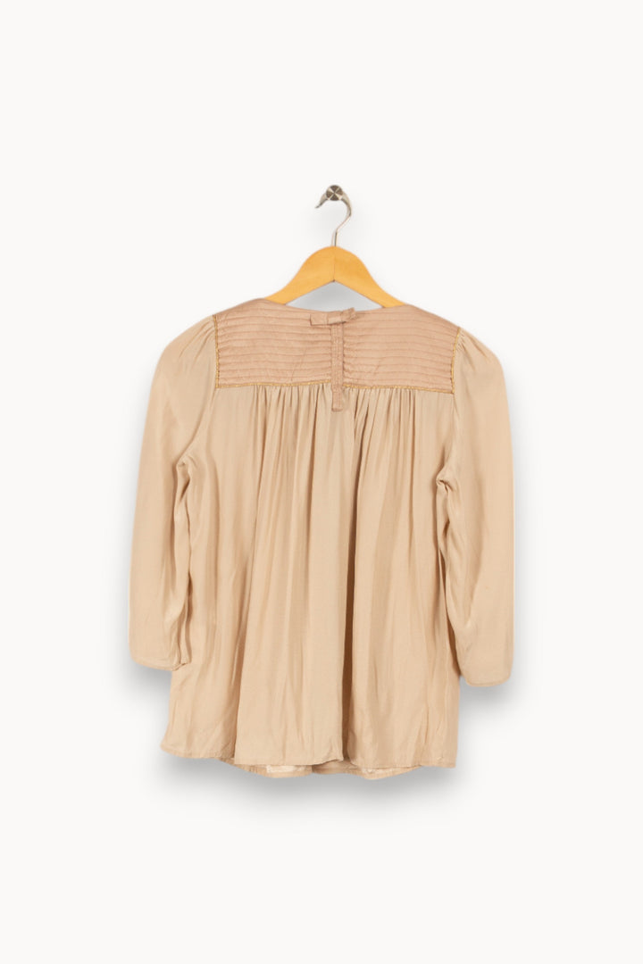 Blouse beige - Taille S/36