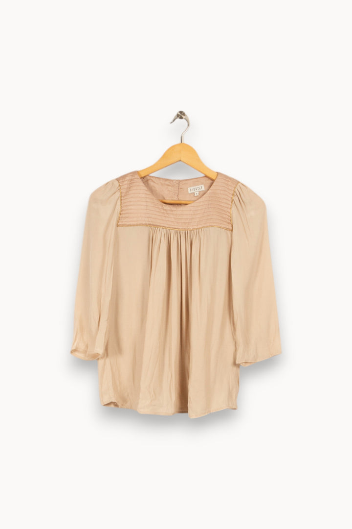 Blouse beige - Taille S/36