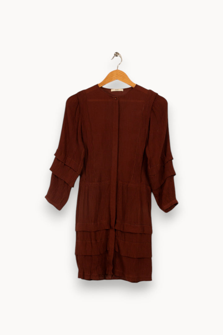 Robe marron - Taille XS/34