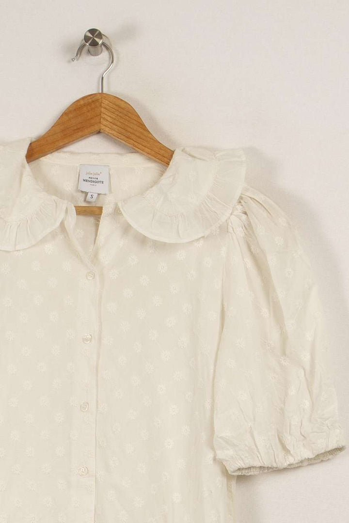 Chemise à manches courtes blanche - Taille S/36