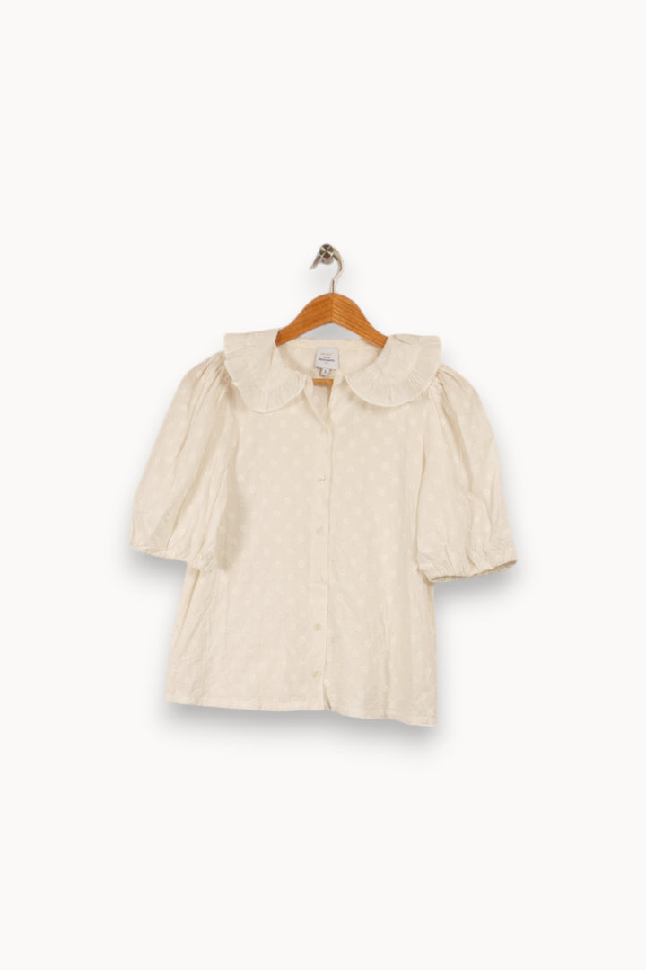 Chemise à manches courtes blanche - Taille S/36