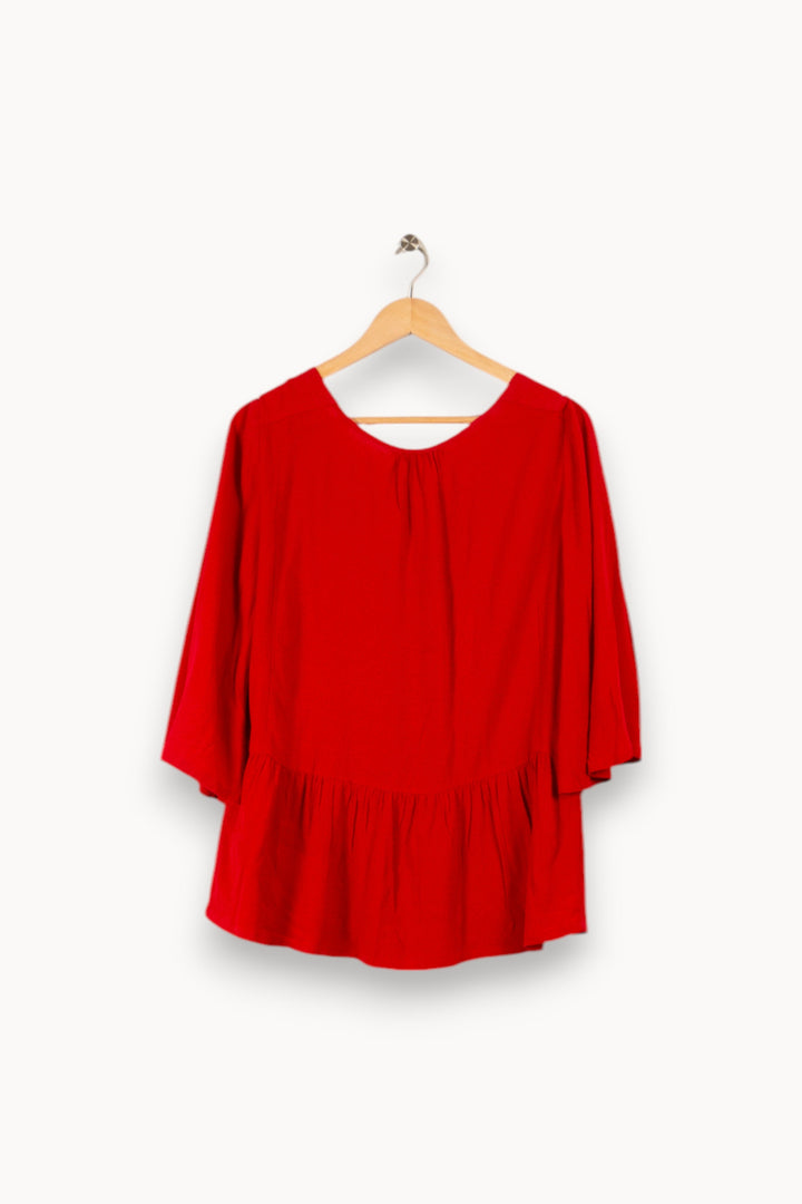 Blouse rouge - Taille S/36