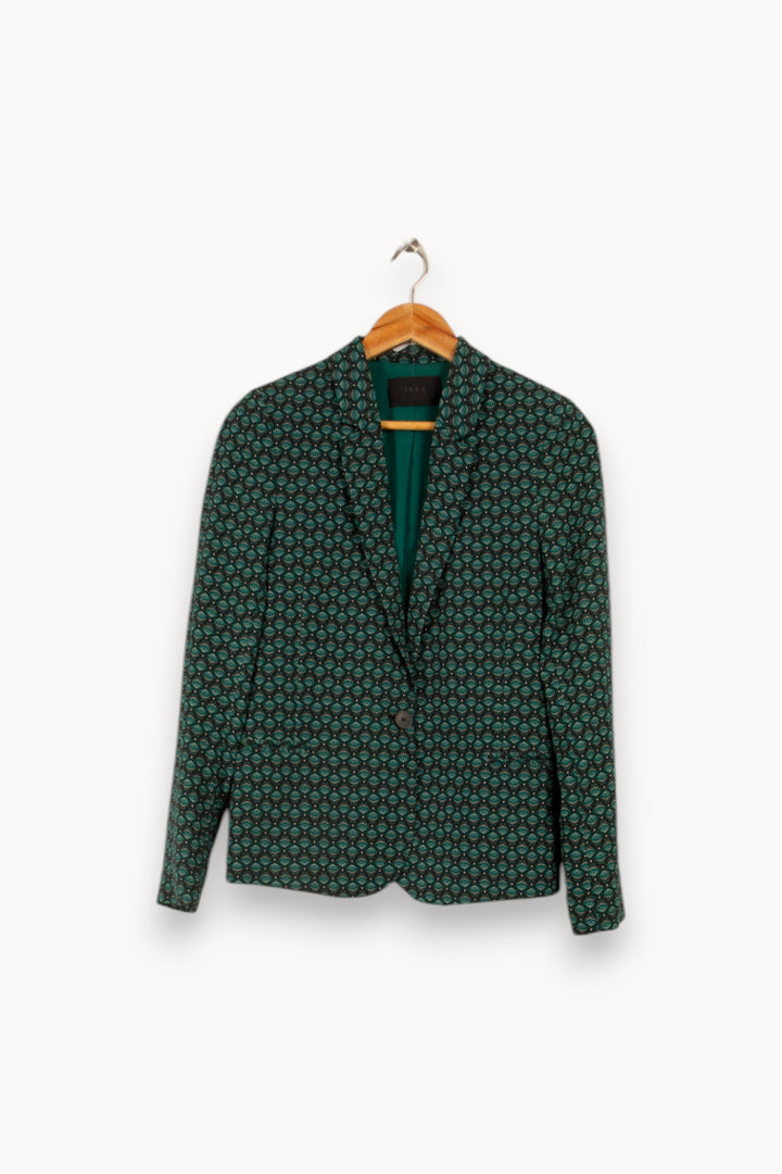 Veste verte à motifs - Taille S/36