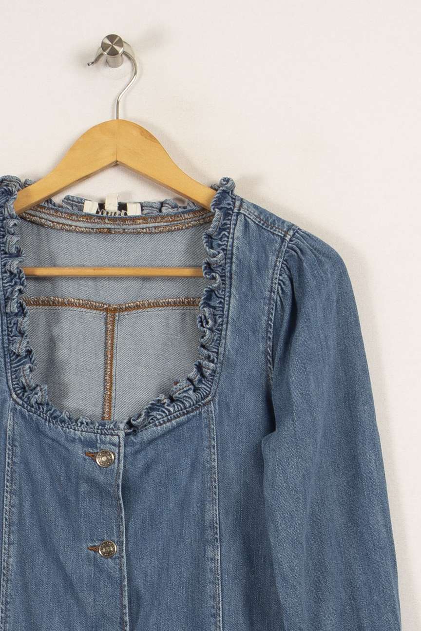 Robe en jean bleu - Taille XS/34