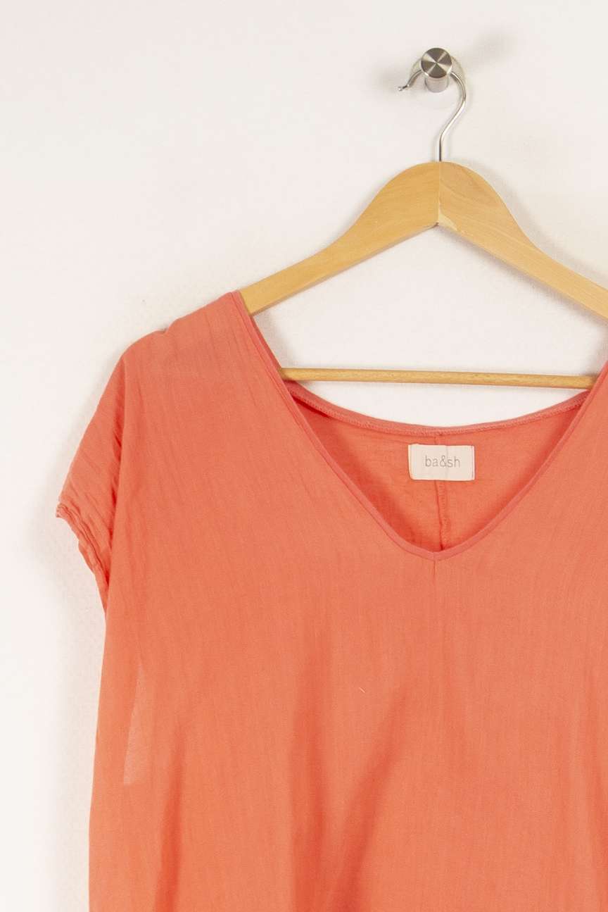 Blouse rose/orange - Taille S/36