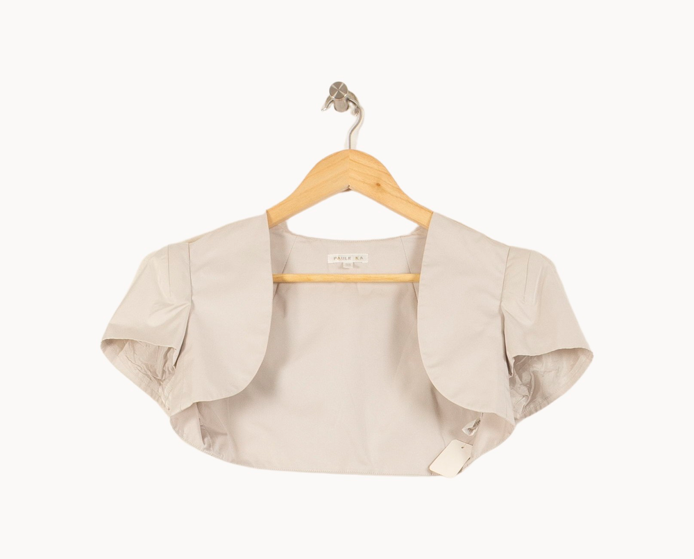 Boléro Gris - Taille M/38 de la marque Paule Ka | PARAD16414 - Vendu par Paradigme - Image 2