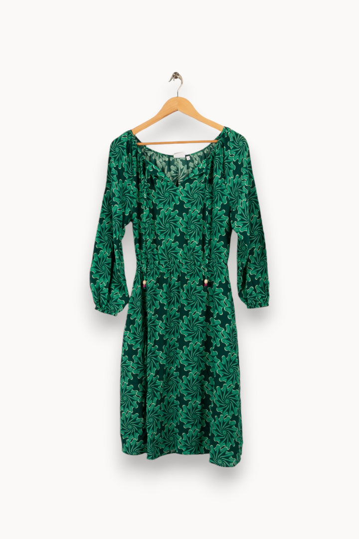 Robe longue verte - Taille S/36