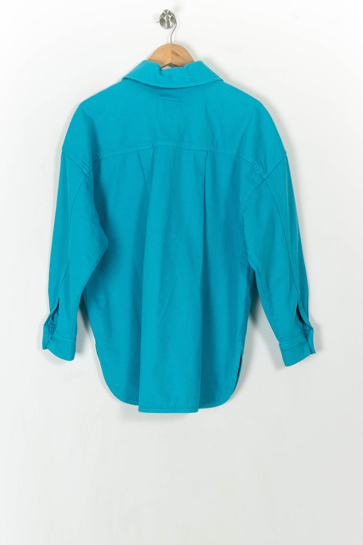 Surchemise Bleue - Taille S/36 de la marque American Vintage | PARAD16420 - Vendu par Paradigme - Image 5