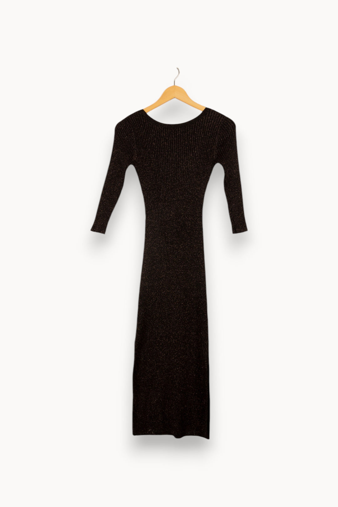 Robe noire brillante - Taille S/36