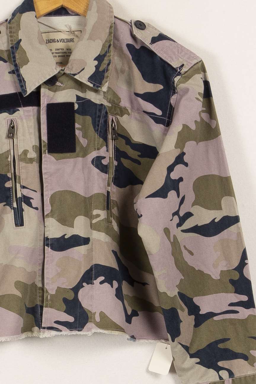 Veste à motif militaire - Taille M/38