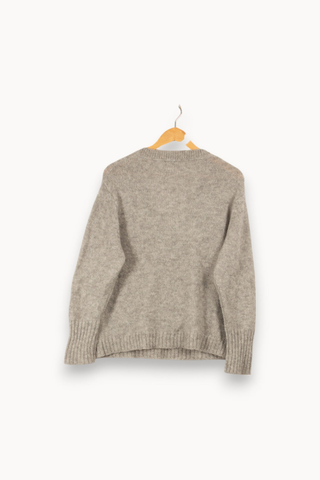 Pull col V en alpaga -  L/40