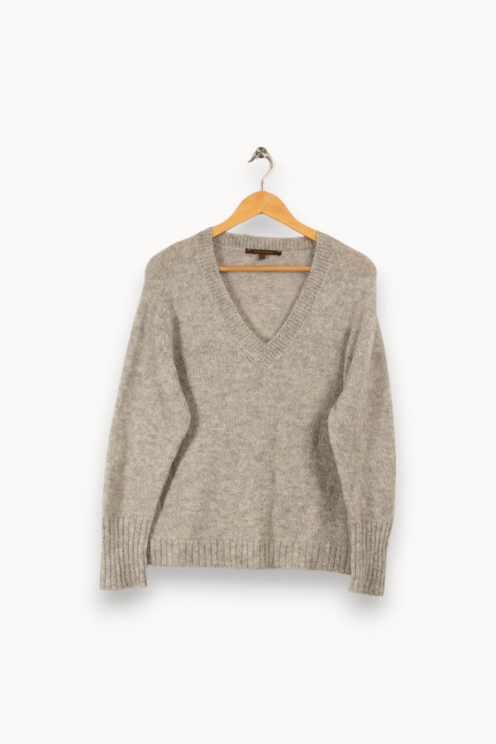 Pull en maille gris - Taille L/40