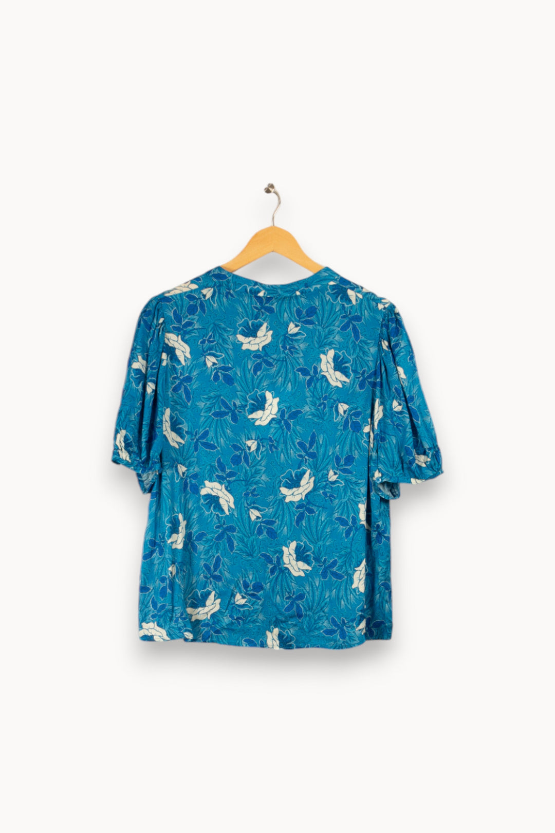 Chemise bleue à motifs - Taille XXL/44